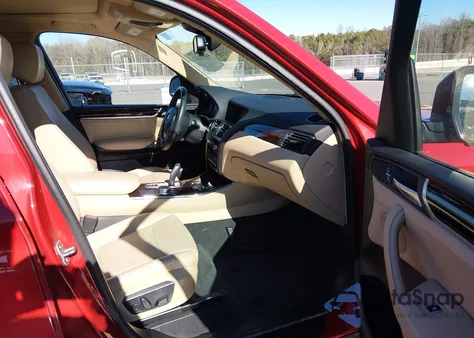 2017 BMW X3 Sdrive28I из США, поврежденный, VIN 5UXWZ7C38H0X41554